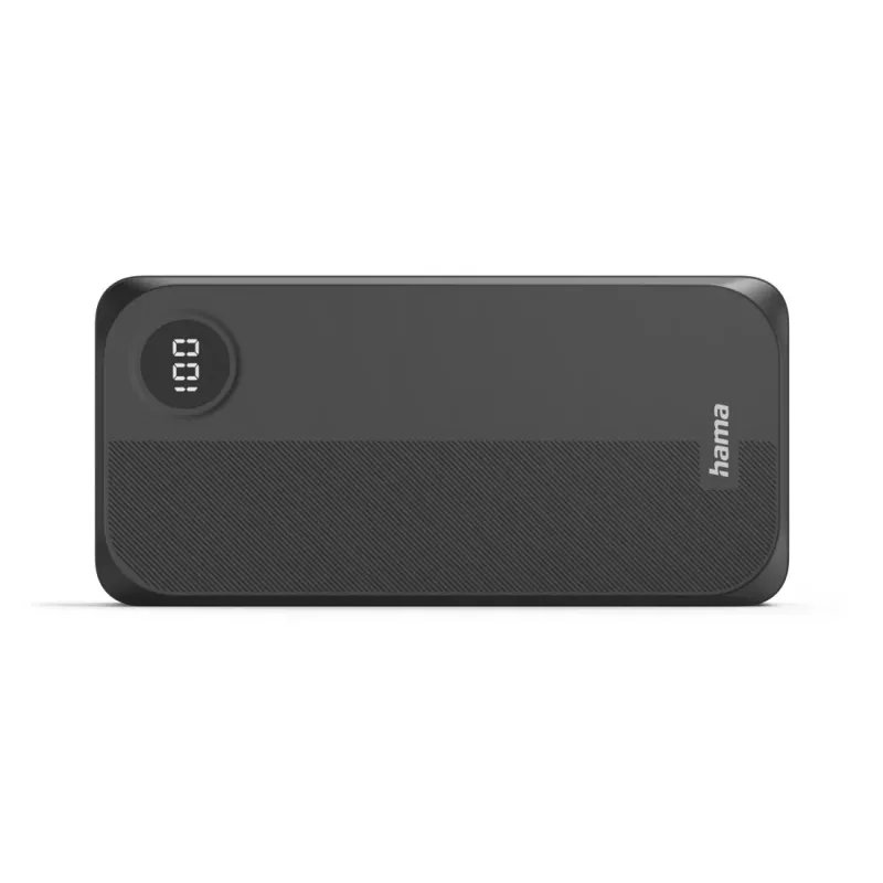Hama 00201755 Batería externa Polímero de litio (LiPo) 20000 mAh Negro