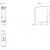 Siemens SIMATIC ET 200SP módulo de relé NO, 4 x 120 V DC, 6ES7132-6HD01-0BB1
