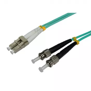 Techly ST/LC Multimodo 50/125 OM3 1m Cable de fibra óptica ILWL D5-STLC-010/OM3