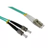 Techly ST/LC Multimodo 50/125 OM3 3m Cable de fibra óptica ILWL D5-STLC-030/OM3