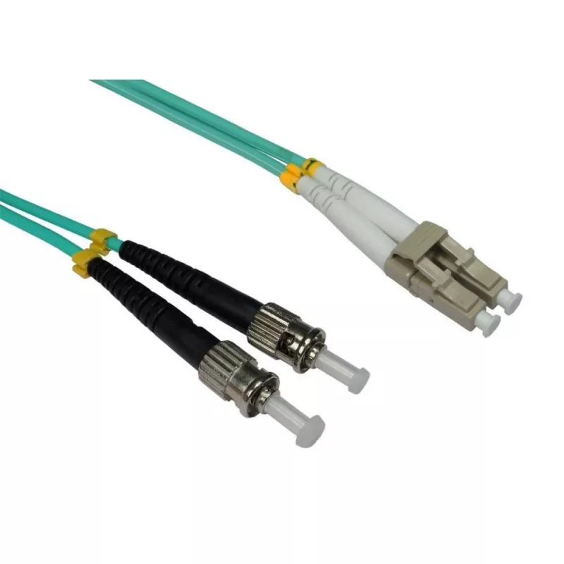 Techly ST/LC Multimodo 50/125 OM3 5m Cable de fibra óptica ILWL D5-STLC-050/OM3