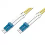 Techly LC/LC Monomodo 9/125 OS2 20m Cable de fibra óptica ILWL D9-LCLC-200