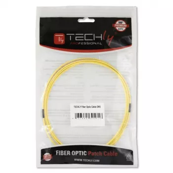 Techly SC/SC Monomodo 9/125 OS2 5m Cable de fibra óptica, 5 m, OS2, SC, SC