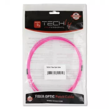 Techly LC/LC Multimodo 50/125 OM4 20m Cable de fibra óptica ILWL D5-LCLC-200/OM4