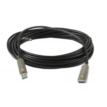 Techly ICOC U3AMF-HY-020 Cable USB USB 3.2 Gen 1 (3.1 Gen 1) 20 m USB A Negro
