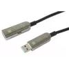 Techly ICOC U3AMF-HY-020 Cable USB USB 3.2 Gen 1 (3.1 Gen 1) 20 m USB A Negro