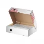 Caja de archivo Esselte Speedbox FSC® horizontal 80 mm, rojo, blanco, A4, 180 g, 80 x 350 x 250 mm