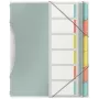 Separador Esselte Colour'Breeze con 6 pestañas, multicolor, polipropileno (PP), 266 mm, 20 mm, 240 g, 1 ud.