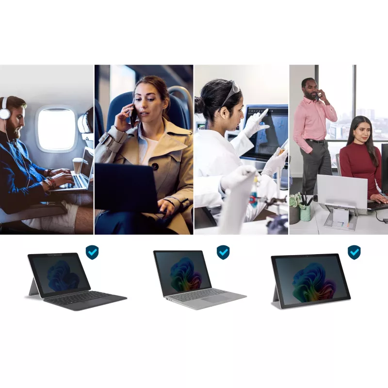 Kensington filtro de privacidad - extraíble 2 vías para Microsoft Surface Pro 2017