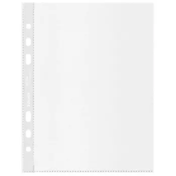 Esselte funda reciclada A5, 150 x 210 mm (A5), transparente, polipropileno (PP), horizontal/vertical, apertura superior, 0,07 mm
