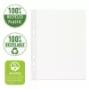 Esselte funda reciclada A5, 150 x 210 mm (A5), transparente, polipropileno (PP), horizontal/vertical, apertura superior, 0,07 mm