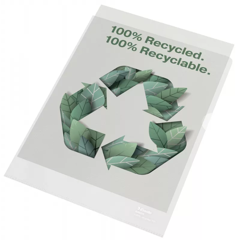 Esselte carpeta reciclada A4, carpeta de proyecto, A4, polipropileno (PP), transparente, vertical, 220 mm
