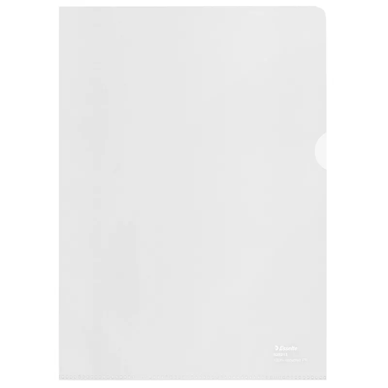 Esselte carpeta reciclada A4, carpeta de proyecto, A4, polipropileno (PP), transparente, vertical, 220 mm