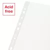 Esselte funda reciclada A4, 210 x 297 mm (A4), transparente, polipropileno (PP), vertical, apertura superior, 0,07 mm