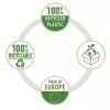 Esselte funda reciclada A4, 210 x 297 mm (A4), transparente, polipropileno (PP), vertical, apertura superior, 0,07 mm