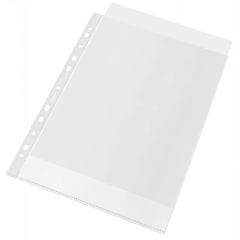 Esselte funda reciclada A4, 210 x 297 mm (A4), transparente, polipropileno (PP), vertical, apertura superior, 0,07 mm