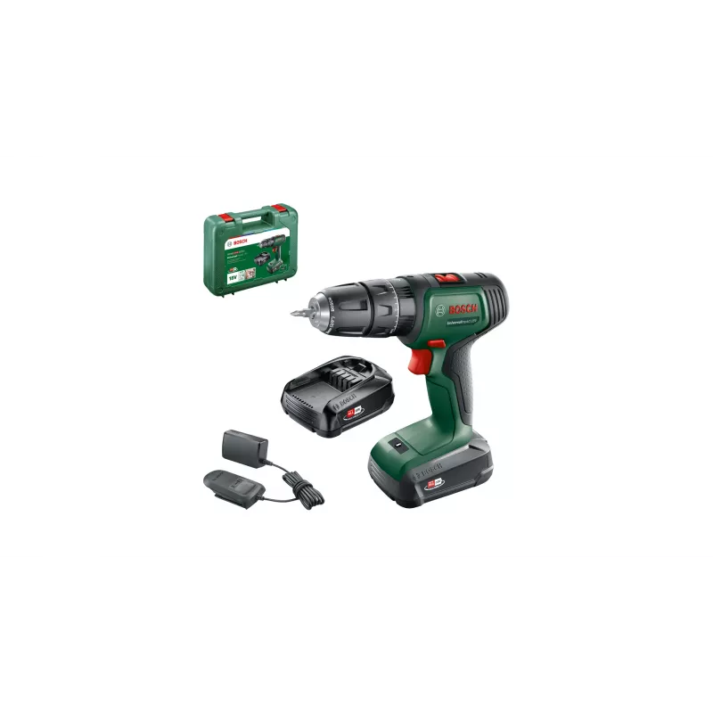 Bosch UniversalImpact 18V 1450 RPM Sin llave 1,3 kg Negro, Verde, Rojo