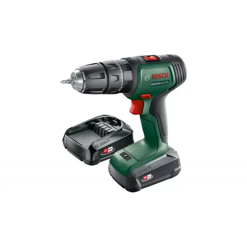 Bosch UniversalImpact 18V 1450 rpm Sin llave 1,3 kg Verde