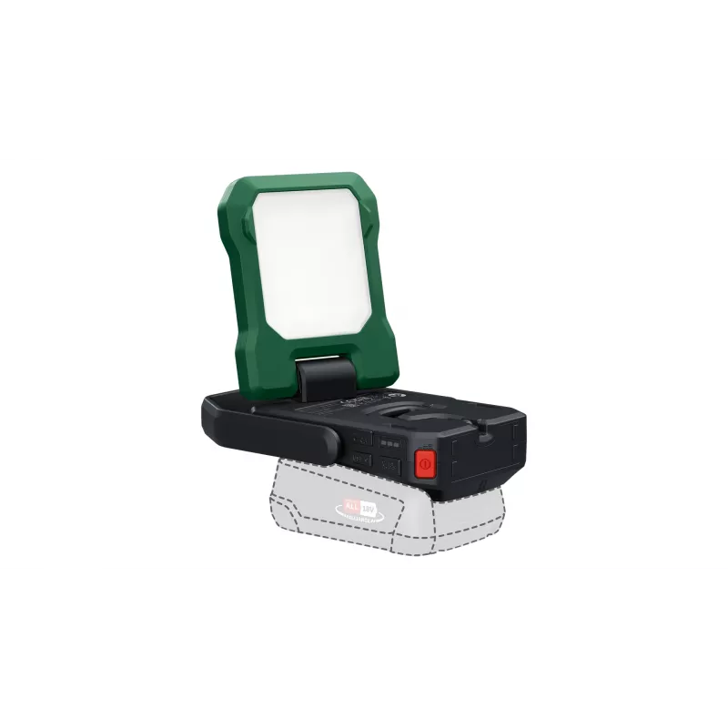 Bosch EasySpotLight 18V-400 Linterna universal LED Negro, Verde