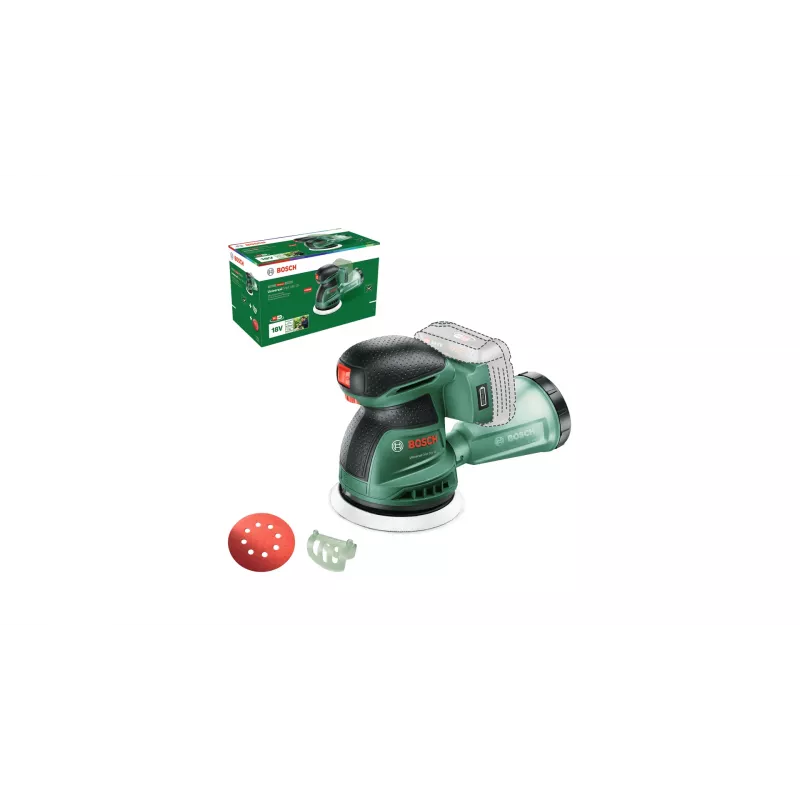Bosch UniversalOrbit 18V-20 (BareTool), lijadora excéntrica, orbital, verde, Alemania, batería, 18 V