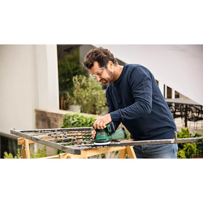 Bosch UniversalOrbit 18V-20 (BareTool), lijadora excéntrica, orbital, verde, Alemania, batería, 18 V