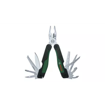 Bosch 1 600 A02 Z98 Alicates multiusos de bolsillo 16 herramientas Negro, Verde