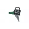 Bosch 1 600 A02 Z9D, 6,7,8,9,10,11,12,13,14,15,17,19 mm, Acero inoxidable, Acero cromo-vanadio, Satinado, 12 piezas