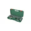Bosch 1600A02Z9F juego de carraca y llaves de vaso de 1/2 in, 25 uds., verde