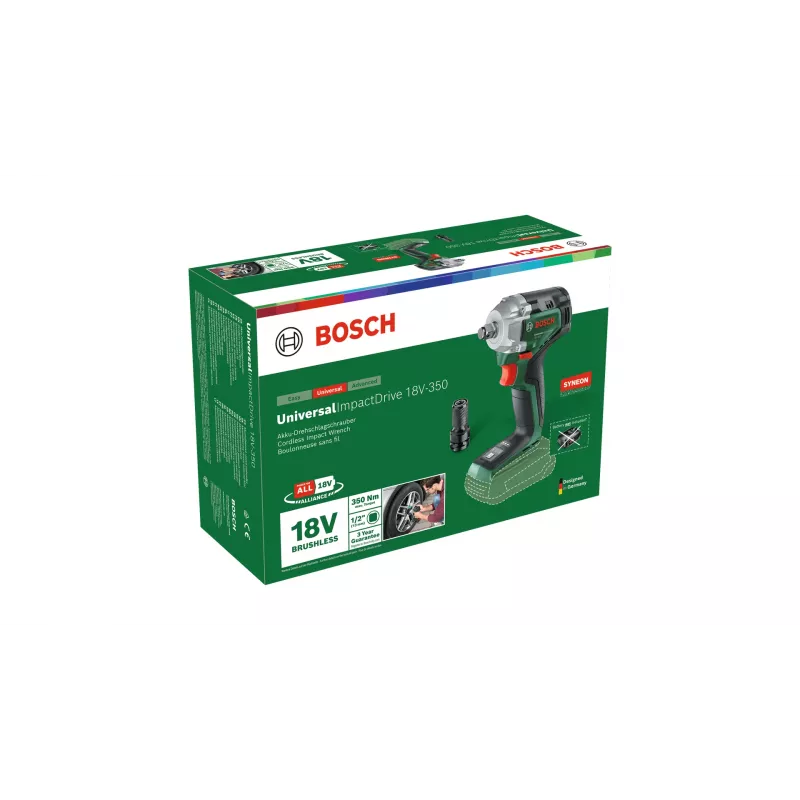 Bosch ImpactDrive 18V-350 2300 rpm negro, verde