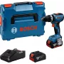 Bosch GSB 18V-65 Professional taladro atornillador de percusión a batería, 18 V, 2x 5.0 Ah, L-BOXX (06019N3303)