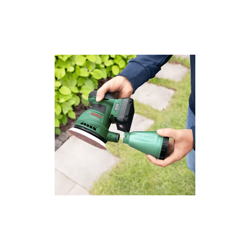 Bosch UniversalOrbit 18V-20 lijadora orbital excéntrica 23000 OPM negro, verde
