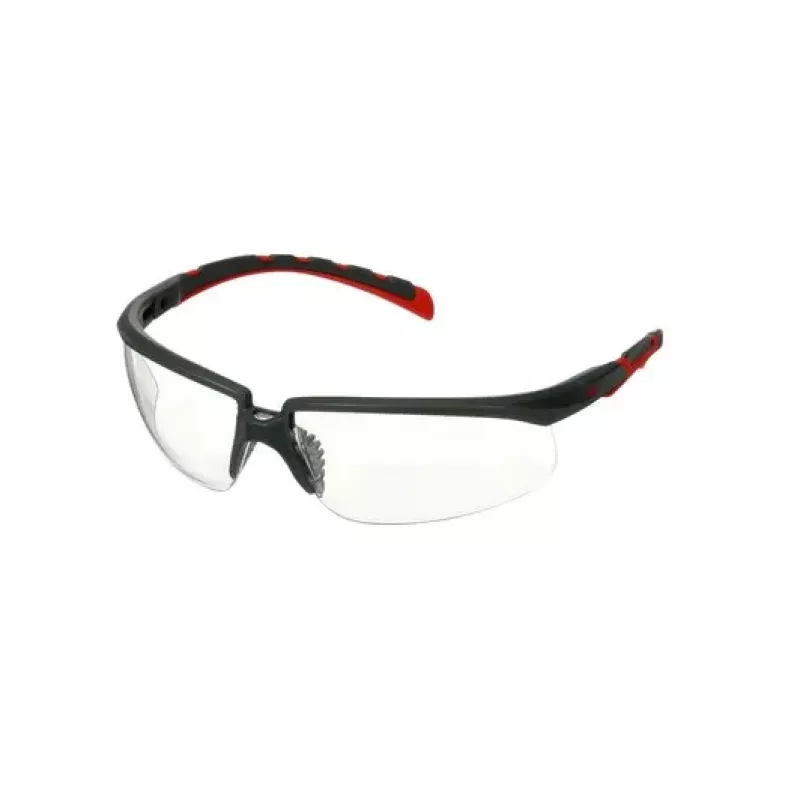 3M S2001SGAF-RED Gafas de seguridad Gafas protectoras Plástico Gris, Rojo