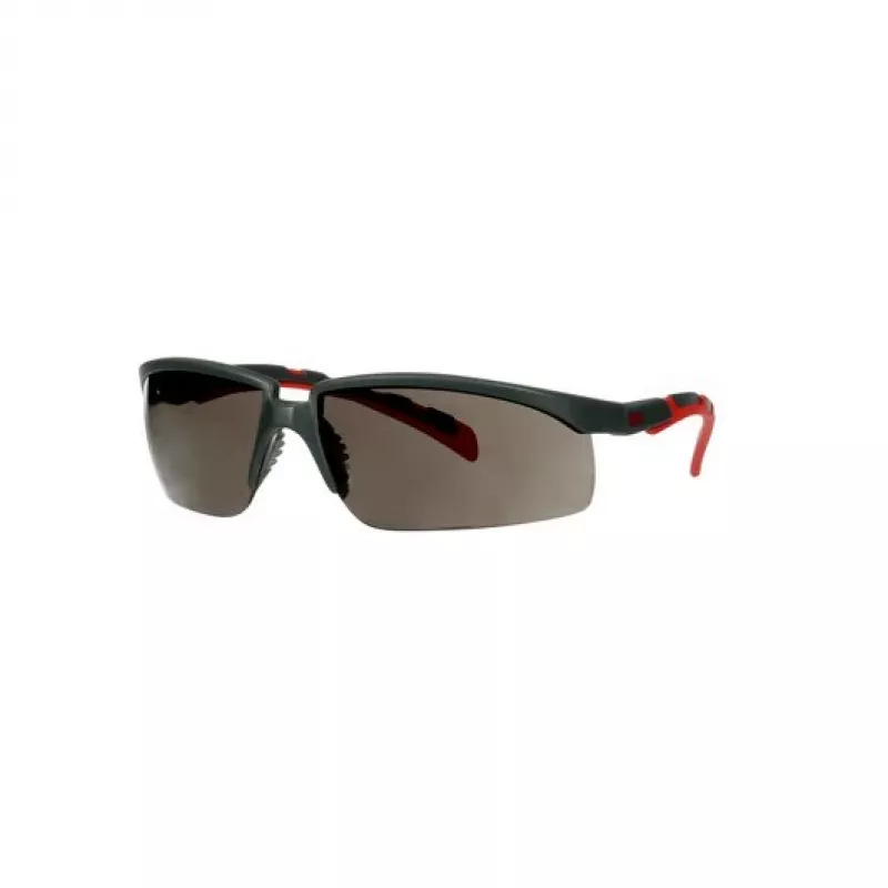 3M S2002SGAF-RED Gafas de seguridad Gafas protectoras Plástico Gris, Rojo