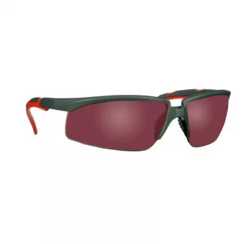 3M S2024AS-RED Gafas de seguridad Gafas protectoras Plástico Gris, Rojo