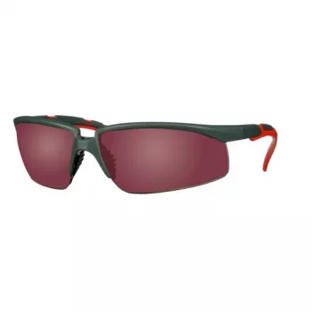 3M S2024AS-RED Gafas de seguridad Gafas protectoras Plástico Gris, Rojo