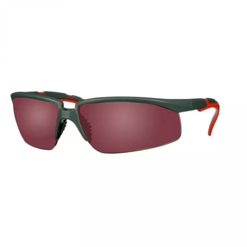 3M S2024AS-RED Gafas de seguridad Gafas protectoras Plástico Gris, Rojo