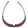 3M S2024AS-RED Gafas de seguridad Gafas protectoras Plástico Gris, Rojo