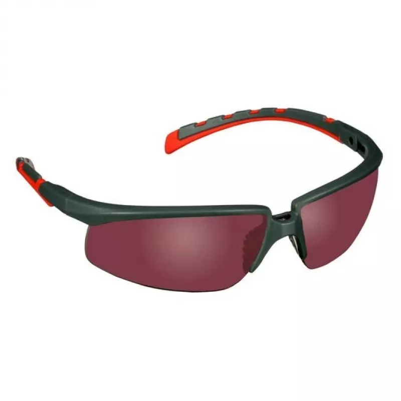 3M S2024AS-RED Gafas de seguridad Gafas protectoras Plástico Gris, Rojo
