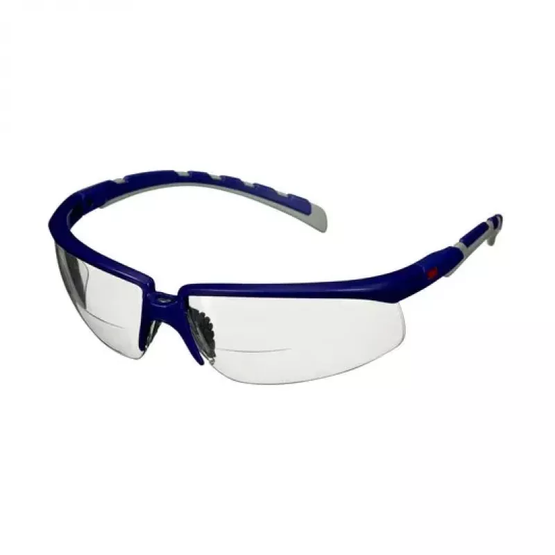 3M S2015AF-BLU Gafas de seguridad protectoras de plástico azul, gris