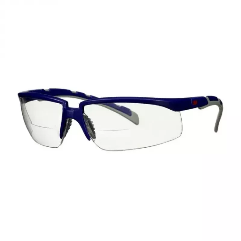3M S2015AF-BLU Gafas de seguridad protectoras de plástico azul, gris
