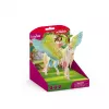 schleich Hada Surah con pegaso brillante, mini muñeca, femenino, 5 años, 180 mm, multicolor
