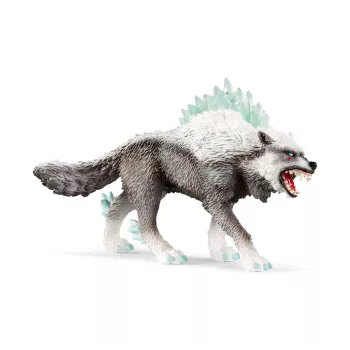 schleich ELDRADOR CREATURES Lobo de nieve, 7 años, mundo de hielo, monstruos y dragones, multicolor, plástico, 1 ud.