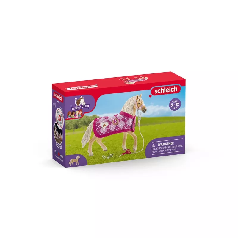 schleich HORSE CLUB Creación de moda de Sofía, caballos, 5 años, marrón, rosa