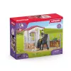 schleich HORSE CLUB Horse Box con Tori y Princess, cuadra, caballos, 5 años, multicolor, plástico