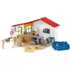 schleich Clínica veterinaria con animales, granja, animales de granja / juguete de granja, 3 años, multicolor