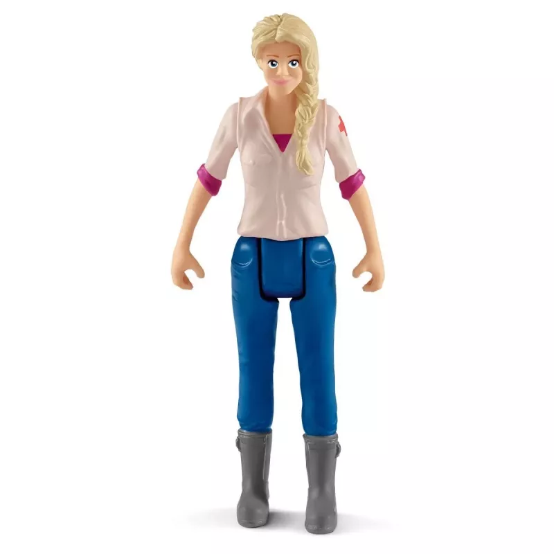 schleich Clínica veterinaria con animales, granja, animales de granja / juguete de granja, 3 años, multicolor