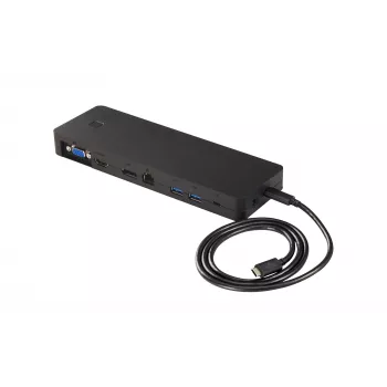 Fujitsu S26391-F1667-L100 Estación de acoplamiento/replicador de puertos para portátil con cable USB 3.2 Gen 1 (3.1 Gen 1) Type-C Negro