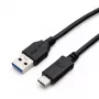 Fujitsu S26391-F1667-L110 cable USB USB 3.2 Gen 1 (3.1 Gen 1) USB A USB C Negro