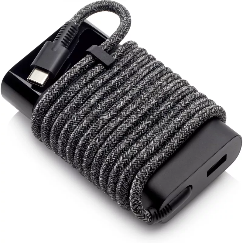 HP 65W USB-C fuente de alimentación de viaje fina, portátil, universal, 90 V, 47 - 63 Hz, 65 W, 20 V