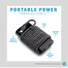 HP 65W USB-C fuente de alimentación de viaje fina, portátil, universal, 90 V, 47 - 63 Hz, 65 W, 20 V
